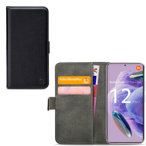 Mobilize Classic Gelly Wallet Book Case Xiaomi Redmi Note 12 Pro+ 5G Black