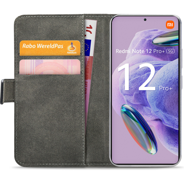 Mobilize Classic Gelly Wallet Book Case Xiaomi Redmi Note 12 Pro+ 5G Black - Afbeelding 4