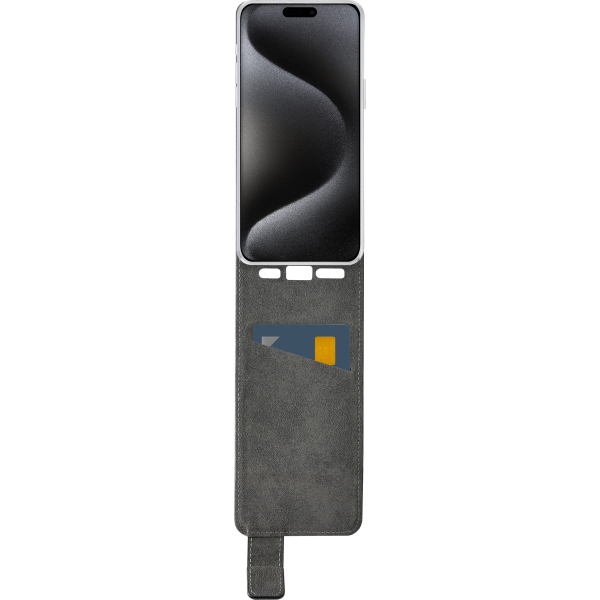 Mobilize Classic Gelly Flip Case Apple Iphone 15 Pro Max Black - Afbeelding 3