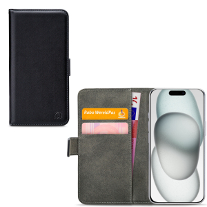 Mobilize Classic Gelly Wallet Book Case Apple Iphone 13/14/15 Black