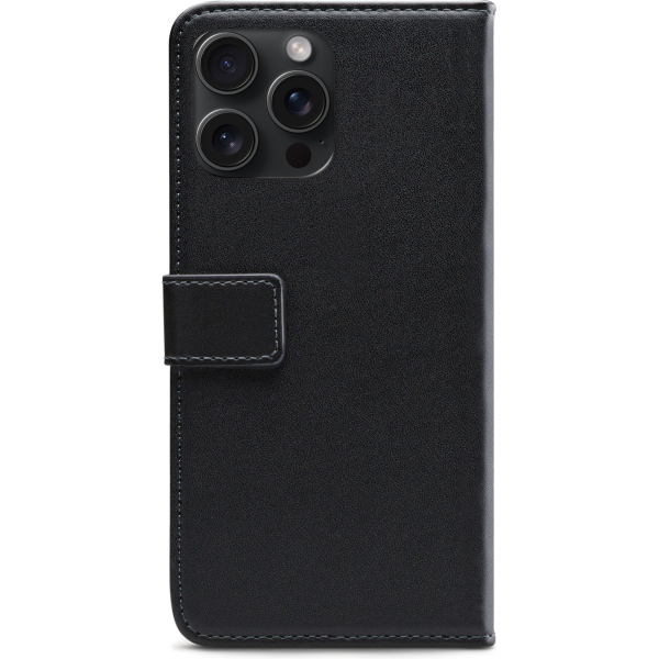 Mobilize Classic Gelly Wallet Book Case Apple Iphone 15 Pro Max Black - Afbeelding 3