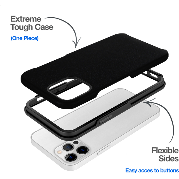 Mobilize Extreme Tough Case Apple Iphone 15 Plus Black - Afbeelding 2