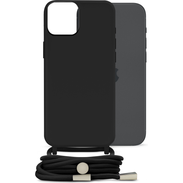 Mobilize Lanyard Gelly Case For Apple Iphone 15 Plus Black