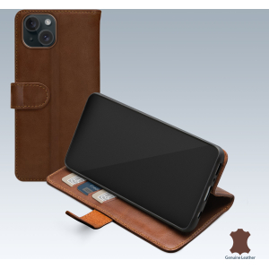 Mobilize Leather Wallet Apple Iphone 13/14/15 Brown