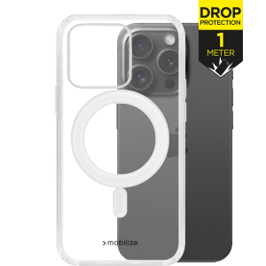 Mobilize Magsafe Compatible Naked Protection Case For Apple Iphone 15 Pro Clear