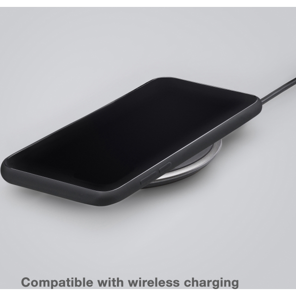Mobilize Rubber Gelly Card Case Apple Iphone 15 Matt Black - Afbeelding 2