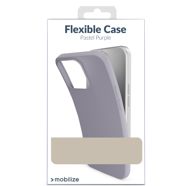 Mobilize Rubber Gelly Case Apple Iphone 15 Pro Pastel Purple - Afbeelding 8