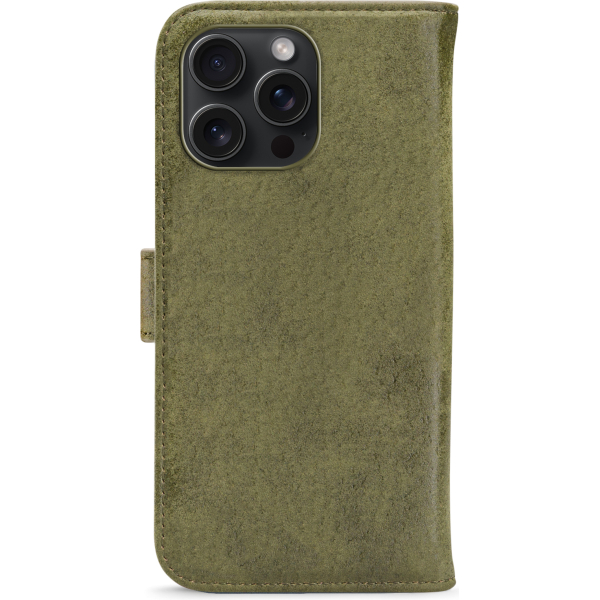 My Style Flex Wallet For Apple Iphone 15 Pro Max Olive - Afbeelding 2