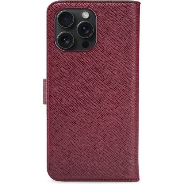 My Style Flex Wallet For Apple Iphone 15 Pro Max Bordeaux - Afbeelding 2