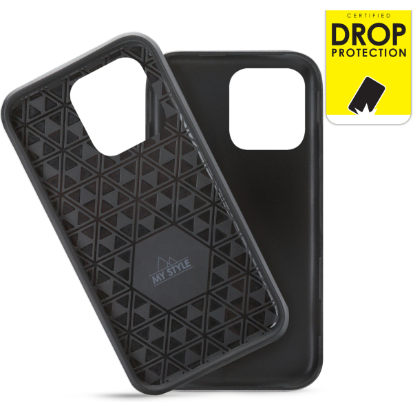 My Style Tough Case For Apple Iphone 15 Pro Black - Afbeelding 2