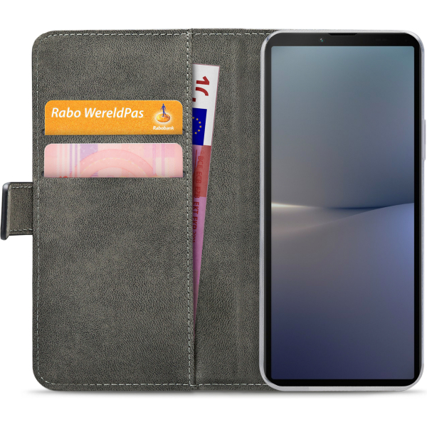 Mobilize Classic Gelly Wallet Book Case Sony Xperia 10 V Black - Afbeelding 4