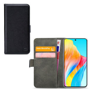 Mobilize Classic Gelly Wallet Book Case Oppo A98 5G Black