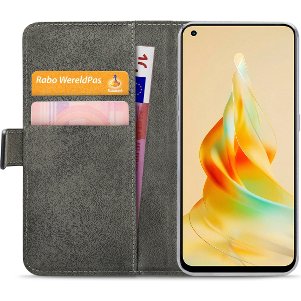 Mobilize Classic Gelly Wallet Book Case Oppo Reno8 T 4G Black - Afbeelding 4