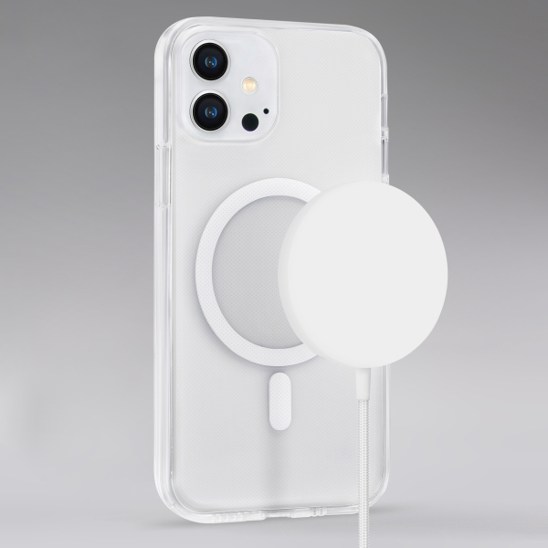 Mobilize Strong Magnetic Wireless Charger Magsafe Compatible 15W White - Acrylic - Afbeelding 4