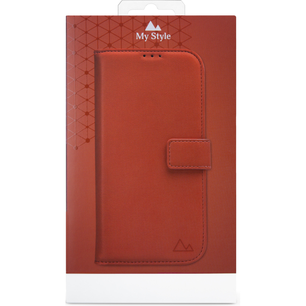 My Style Flex Wallet For Samsung Galaxy S23 Fe 5G Rust Red - Afbeelding 8