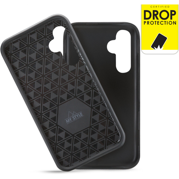 My Style Tough Case For Samsung Galaxy S23 Fe 5G Black - Afbeelding 2