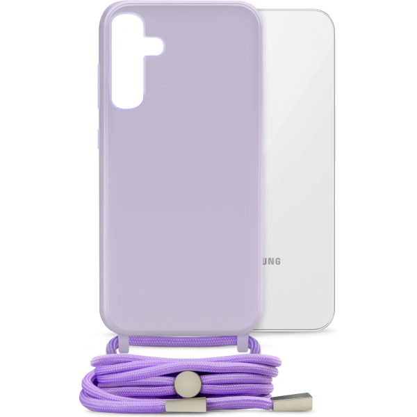 Mobilize Lanyard Gelly Case For Samsung Galaxy S23 Fe 5G Pastel Purple