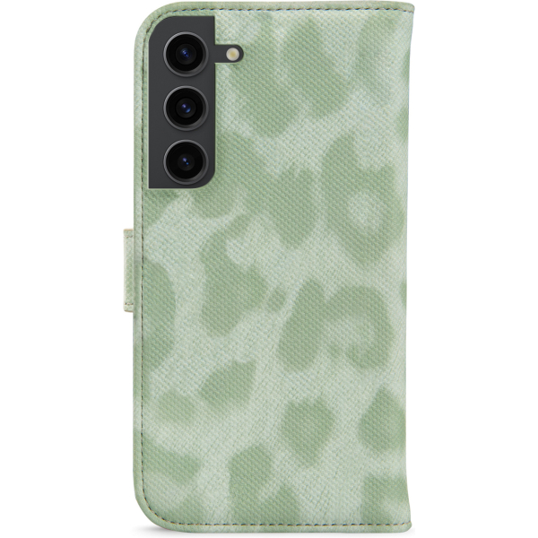 My Style Flex Wallet For Samsung Galaxy S23 5G Green Leopard - Afbeelding 2