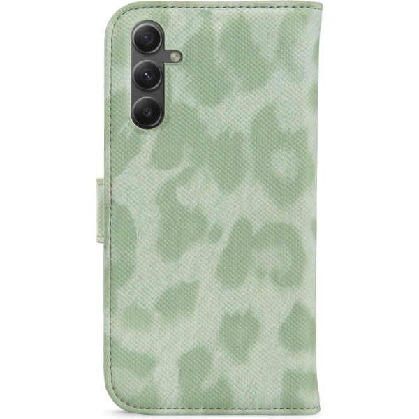 My Style Flex Wallet For Samsung Galaxy A34 5G Green Leopard - Afbeelding 2