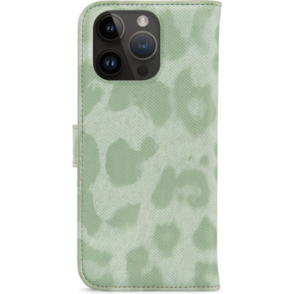 My Style Flex Wallet For Apple Iphone 14 Pro Green Leopard - Afbeelding 2