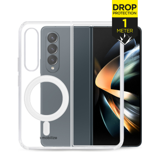 Mobilize Magsafe Compatible Naked Protection Case For Samsung Galaxy Z Fold4 Clear
