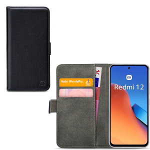 Mobilize Classic Gelly Wallet Book Case Xiaomi Redmi 12 Black