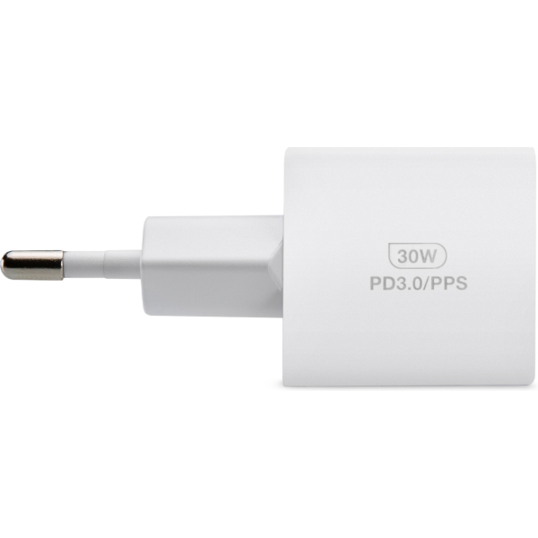 Mobilize Wall Charger Usb-C Gan 30W With Pd/Pps White - Afbeelding 3