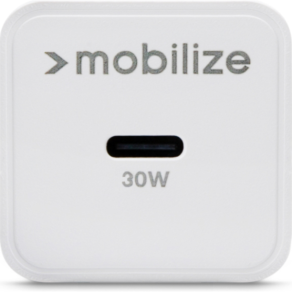 Mobilize Wall Charger Usb-C Gan 30W With Pd/Pps White - Afbeelding 4