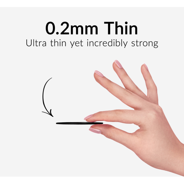 Mobilize Magsafe Compatible Metal Ring Black (2-Pack) - Afbeelding 2