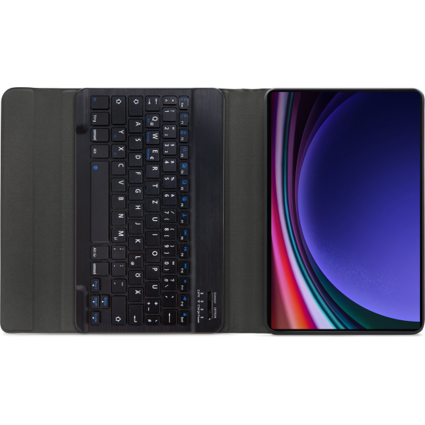 Mobilize Detachable Bluetooth Keyboard Case Samsung Galaxy Tab S9 11/S9 Fe 10.9 Black Qwertz - Afbeelding 4
