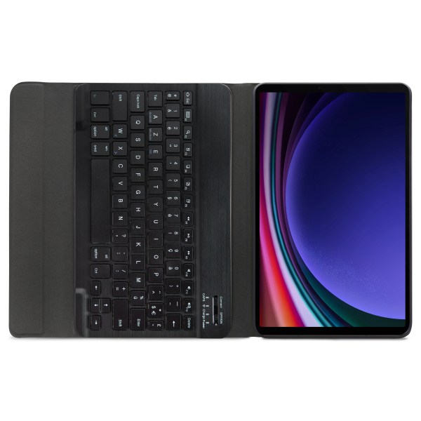 Mobilize Detachable Bluetooth Keyboard Case Samsung Galaxy Tab S9 11/S9 Fe 10.9 Black Azerty - Afbeelding 4