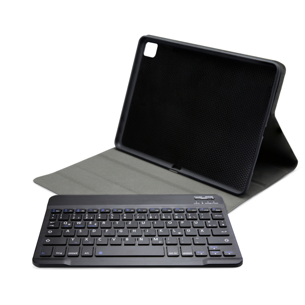 Mobilize Detachable Bluetooth Keyboard Case Samsung Galaxy Tab S9+/S9 Fe+/S10+ 12.4 Black Qwertz - Afbeelding 7