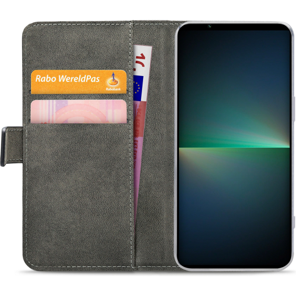 Mobilize Classic Gelly Wallet Book Case Sony Xperia 5 V Black - Afbeelding 4