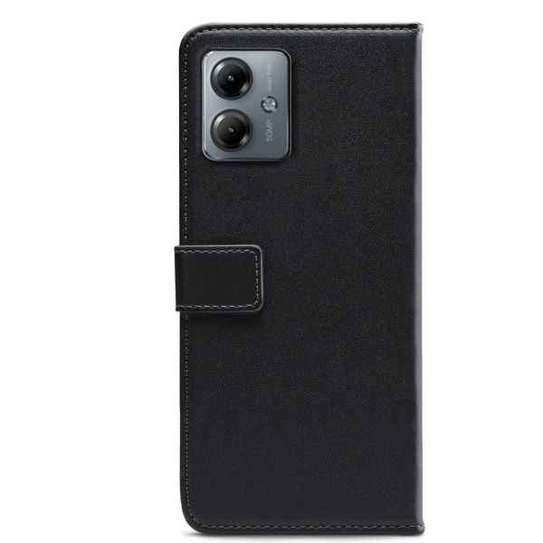 Mobilize Classic Gelly Wallet Book Case Motorola Moto G14 Black - Afbeelding 3