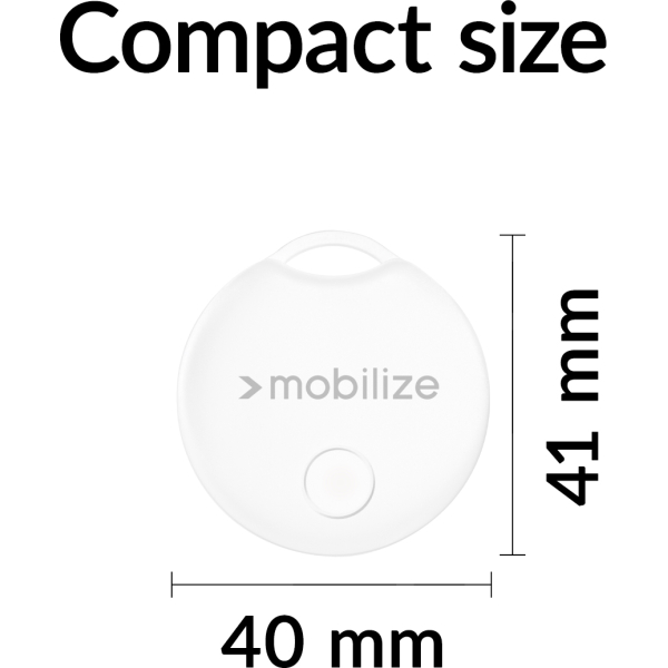 Mobilize Find My Smart Tag White - Afbeelding 3