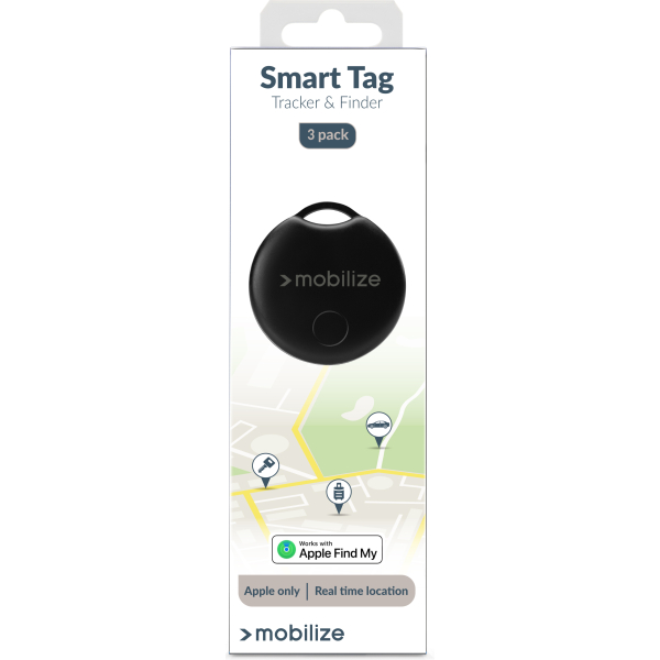 Mobilize Find My Smart Tag Black (3-Pack) - Afbeelding 10