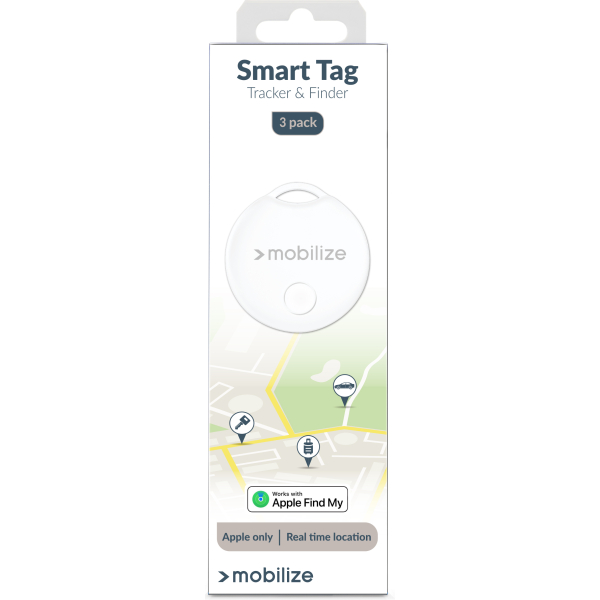 Mobilize Find My Smart Tag White (3-Pack) - Afbeelding 10