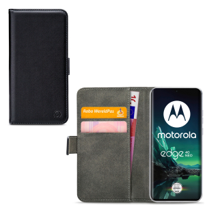 Mobilize Classic Gelly Wallet Book Case Motorola Edge 40 Neo Black