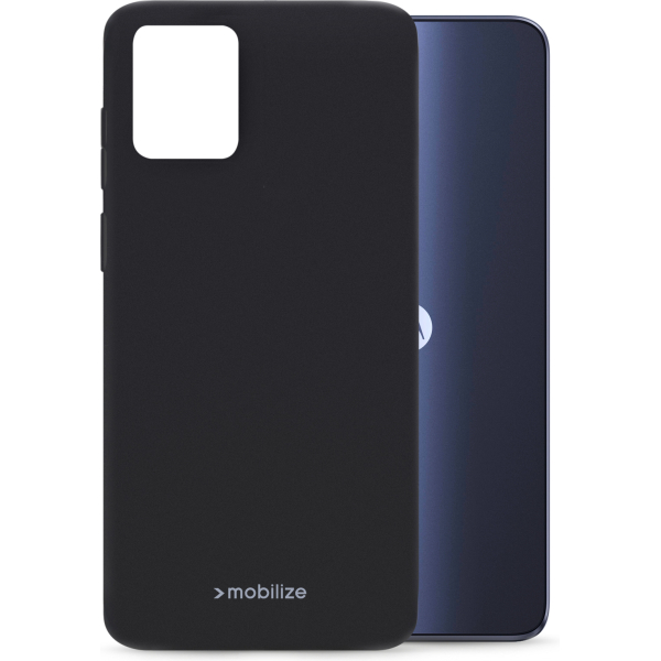 Mobilize Rubber Gelly Case Motorola Moto G54 Matt Black