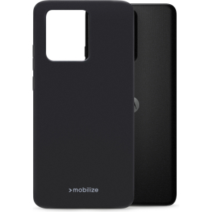 Mobilize Rubber Gelly Case Motorola Edge 40 Neo Matt Black