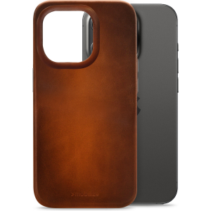 Mobilize Magsafe Compatible Premium Leather Case Apple Iphone 15 Pro Burned Cognac
