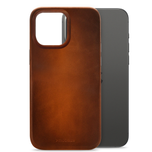 Mobilize Magsafe Compatible Premium Leather Case Apple Iphone 15 Pro Max Burned Cognac