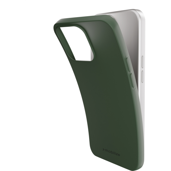 Mobilize Rubber Gelly Case Samsung Galaxy S24 Ultra 5G Matt Green - Afbeelding 5