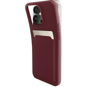 Mobilize Rubber Gelly Card Case Samsung Galaxy S24 5G Matt Bordeaux