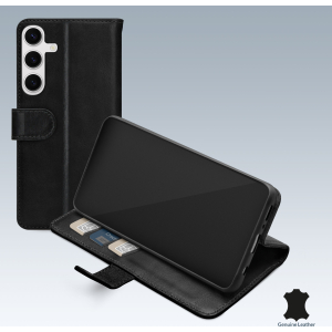 Mobilize Leather Wallet Samsung Galaxy S24 5G/S25 5G Black