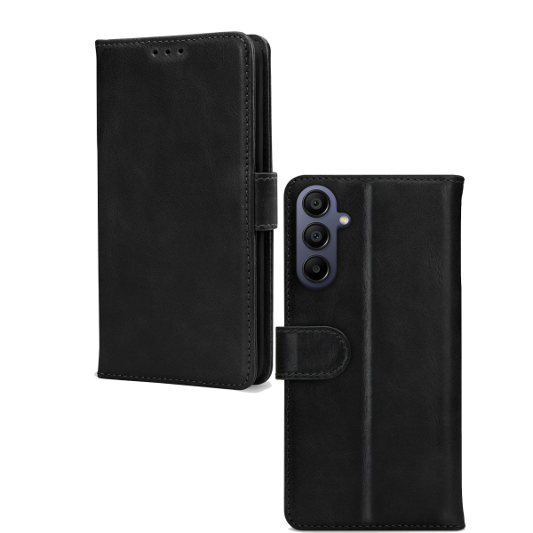 Mobilize Leather Wallet Samsung Galaxy A15 4G/5G Black - Afbeelding 2