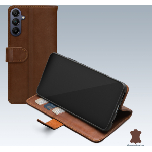 Mobilize Leather Wallet Samsung Galaxy A15 4G/5G Brown