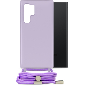 Mobilize Lanyard Gelly Case For Samsung Galaxy S24 Ultra 5G Pastel Purple