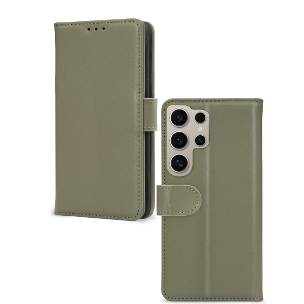 Mobilize Premium Gelly Wallet Book Case Samsung Galaxy S24 Ultra 5G Green - Afbeelding 2