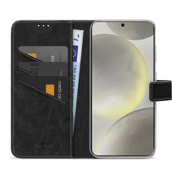 My Style Flex Wallet For Samsung Galaxy S24 5G/S25 5G Black - Afbeelding 3